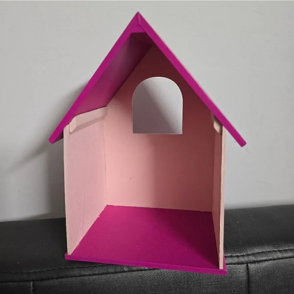 New Featherly Friends Valentine's Day Decor Bundle, Pink House and Kingsley Bird
